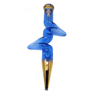 17" ZONG! Gold Fumed Edges with Color Center Steamroller - [ZRC50-U]